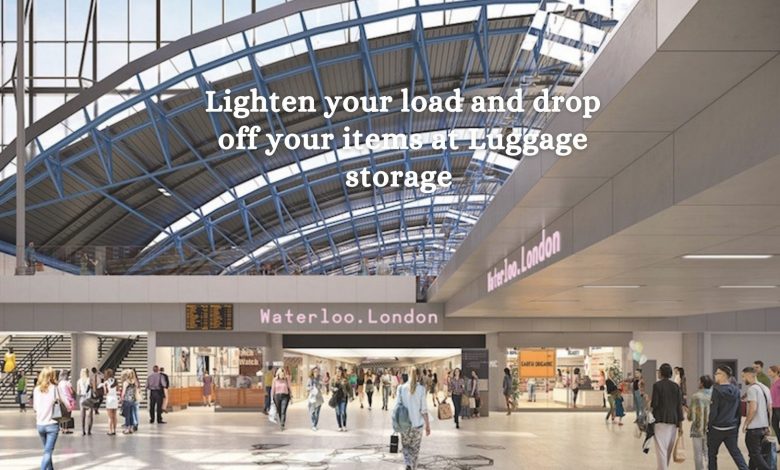 luggage storage Waterloo station