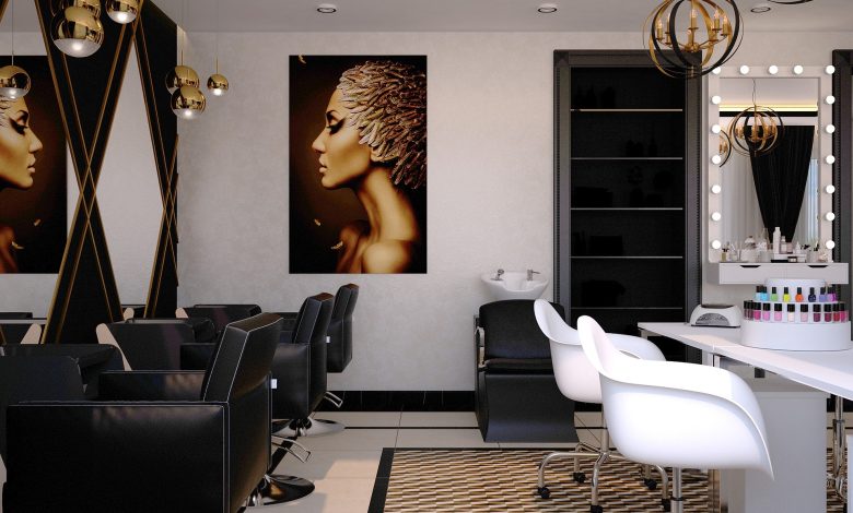 beauty salon furniture