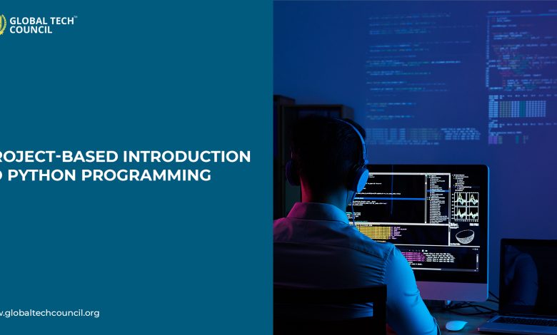 Project-based introduction to Python programming