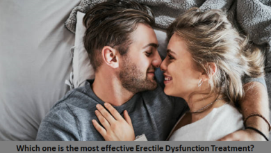 Which one is the most effective Erectile Dysfunction Treatment?