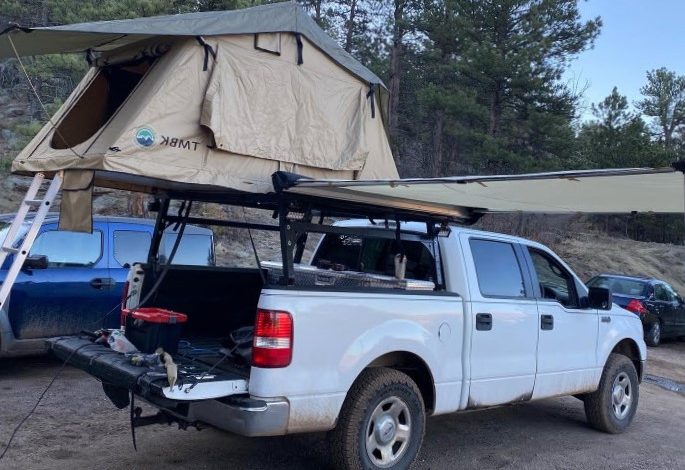 roof top tent for Jeep Gladiator