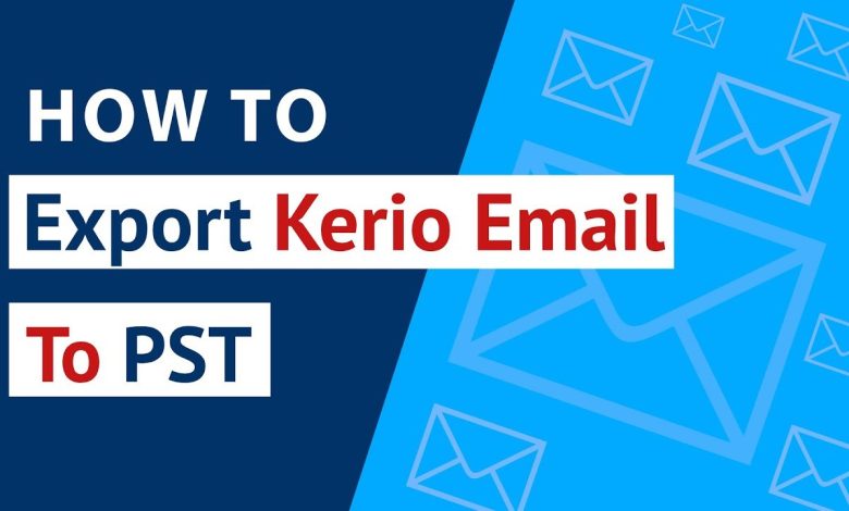 export kerio mailbox to pst