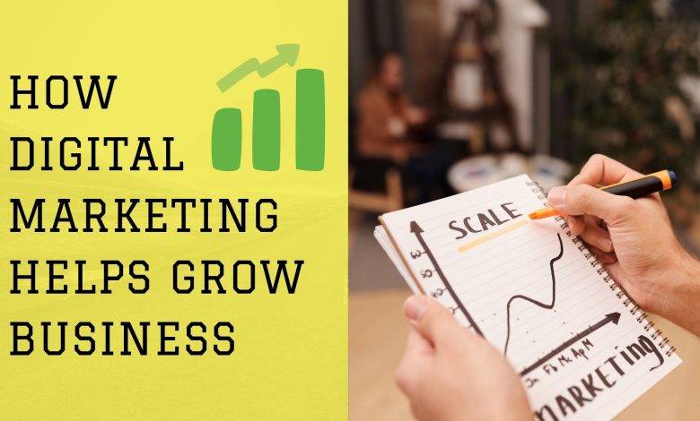 How Digital Marketing Helps Grow Business