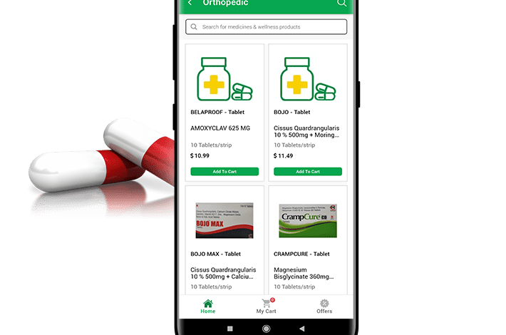 online pharmacy app development