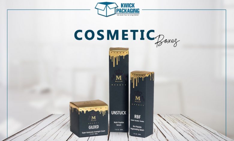 cosmetic boxes - Kwick Packaging