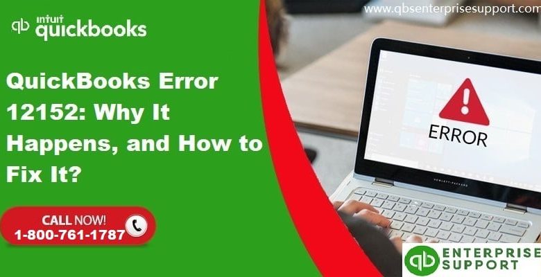 QuickBooks Update Error 12152 (Causes and Fixing Methods) - Featured Image