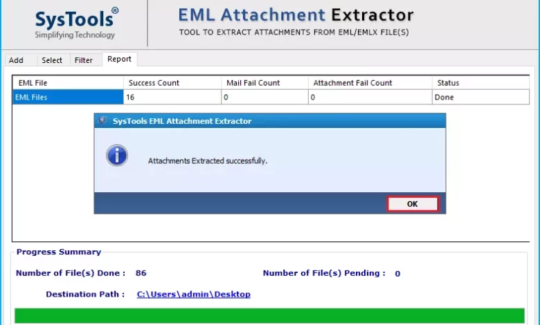 EML-attachments