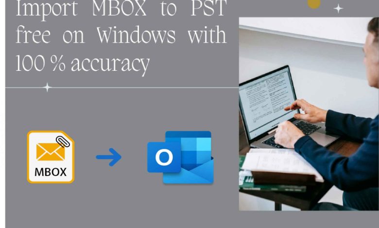 how to import mbox to pst