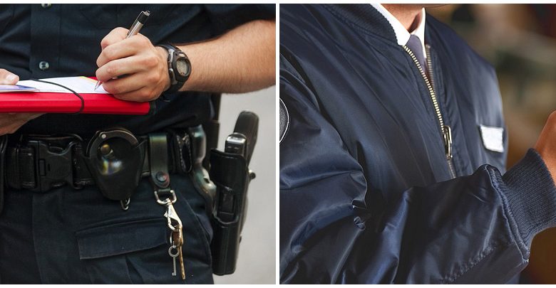 What is the difference between armed and unarmed security?