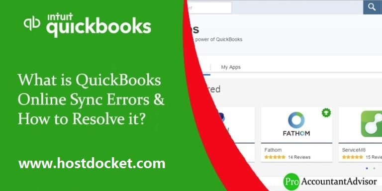 QuickBooks online sync errors