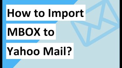 import mbox to yahoo mail