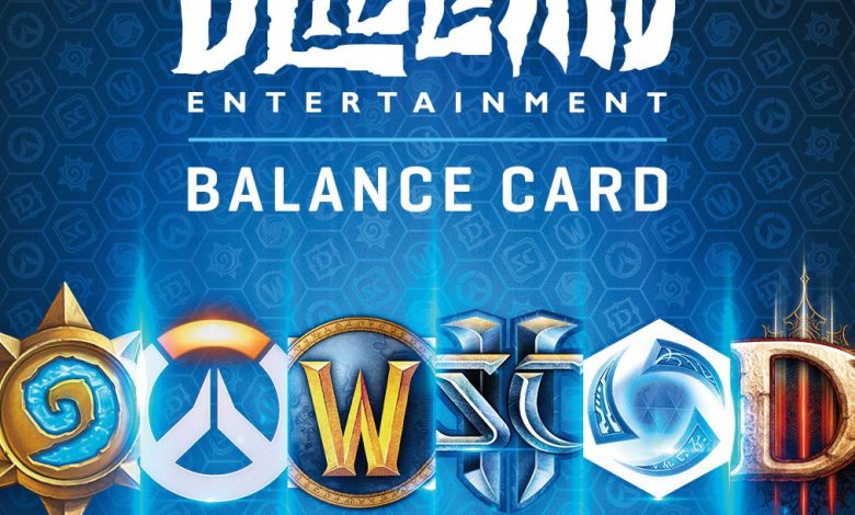 Battlenet balance card