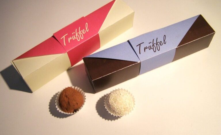 CUSTOM TRUFFLE BOXES